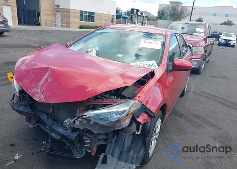 2019 Toyota Corolla Le из США, поврежденный, VIN 5YFBURHEXKP885186